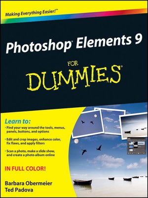 cover image of Photoshop Elements 9 For Dummies